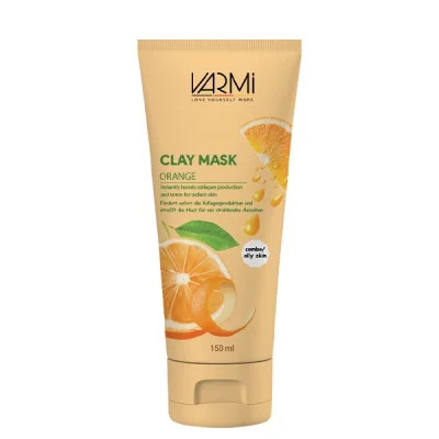 ماسک صورت وارمی مدل خاک رسی پرتقال حجم 150 میل