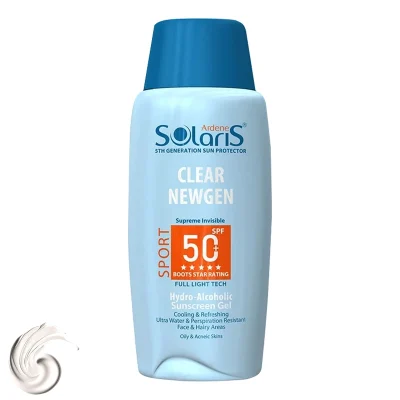 ضدآفتاب آردن سولاریس مدل Clear Newgen SPF50