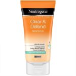 اسکراب لایه بردار نوتروژینا مدل Clear & Defend حجم ۱۵۰ میل