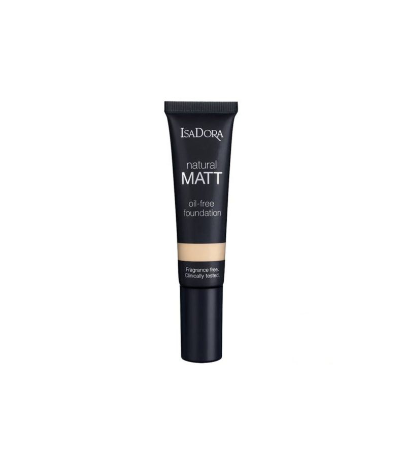 کرم پودر ایزادورا مدل Natural Matt حجم 35 میل